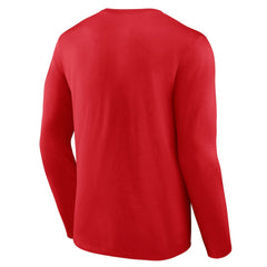 St. Louis Cardinals Logo Athletic Heart & Soul Long Sleeve T-Shirt - Red T-shirts