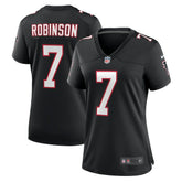 Bijan Robinson Atlanta Falcons Women's Alternate Game Jersey - Black Jerseys