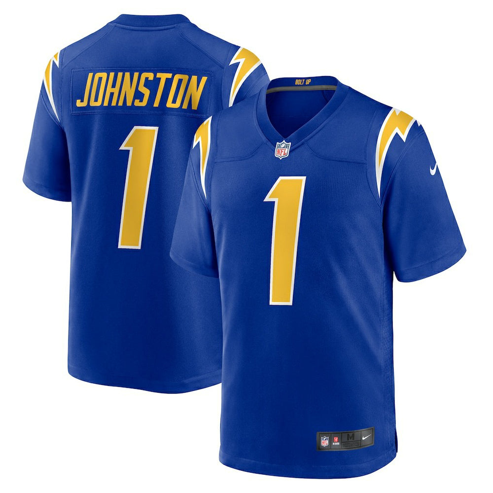 Quentin Johnston Los Angeles Chargers Alternate Game Jersey - Royal Jerseys