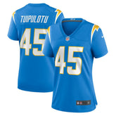 Tuli Tuipulotu Los Angeles Chargers Women's Team Game Jersey - Powder Blue Jerseys