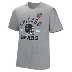 Chicago Bears Tackle Adaptive T-Shirt - Gray T-shirts