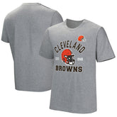 Cleveland Browns Tackle Adaptive T-Shirt - Gray T-shirts