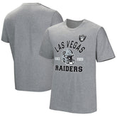 Las Vegas Raiders Tackle Adaptive T-Shirt - Gray T-shirts