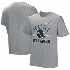 Seattle Seahawks Tackle Adaptive T-Shirt - Gray T-shirts