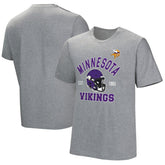 Minnesota Vikings Tackle Adaptive T-Shirt - Gray T-shirts