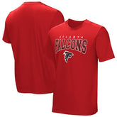Atlanta Falcons Home Team Adaptive T-Shirt - Red T-shirts