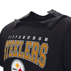 Pittsburgh Steelers Home Team Adaptive T-Shirt - Black T-shirts