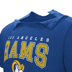 Los Angeles Rams Home Team Adaptive T-Shirt - Royal T-shirts