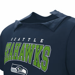 Seattle Seahawks Home Team Adaptive T-Shirt - Navy T-shirts