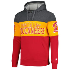 Tampa Bay Buccaneers Starter Extreme Pullover Hoodie - Red/Orange Hoodies