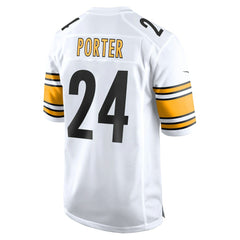 Joey Porter Jr. Pittsburgh Steelers Away Game Jersey - White Jerseys