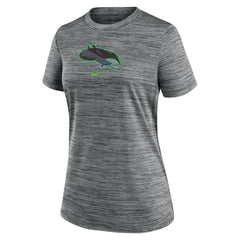 Tampa Bay Rays Nike Women's 2024 City Connect Authentic Collection Velocity Performance T-Shirt - Charcoal T-shirts