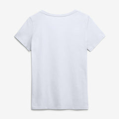 Pittsburgh Steelers Logo Athletic Women's Primary Logo V-Neck T-Shirt - White T-shirts