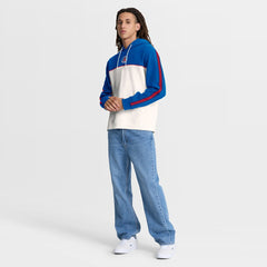 Paris Saint-Germain Retro Overhead Tri-Blend Hoodie Royal/White - Fanatics discount