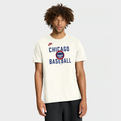 Chicago Cubs Nike Cooperstown Collection ‘70s Inspired T-Shirt - Cream T-shirts