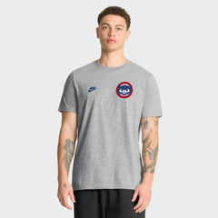 Chicago Cubs Nike Cooperstown 2-Hit T-Shirt - Heather Gray T-shirts