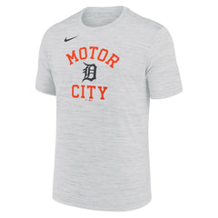 Detroit Tigers Nike Velocity Team Phrase Dri-FIT T-Shirt - Ash T-shirts