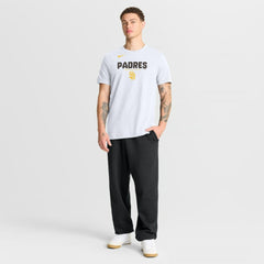 San Diego Padres Nike Bold Team Name T-Shirt - White T-shirts