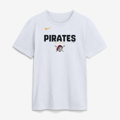 Pittsburgh Pirates Nike Bold Team Name T-Shirt - White T-shirts