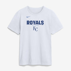 Kansas City Royals Nike Bold Team Name T-Shirt - White T-shirts