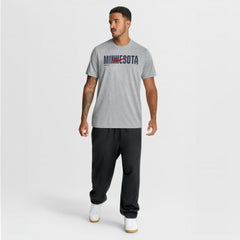 Minnesota Twins Nike Swoosh Legend Dri-FIT T-Shirt - Heather Gray T-shirts