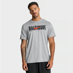 Baltimore Orioles Nike Swoosh Legend Dri-FIT T-Shirt - Heather Gray T-shirts