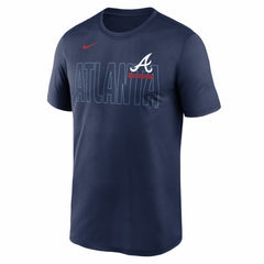 Atlanta Braves Nike Knockout Team Legend Dri-FIT T-Shirt - Navy T-shirts