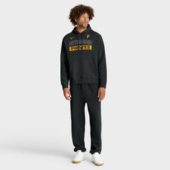 Pittsburgh Pirates Nike Primetime Club Hoodie - Black Hoodies