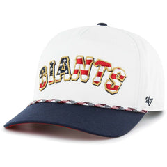 San Francisco Giants '47 Flag Script Hitch Snapback Hat - White Hats