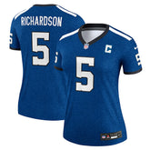 Anthony Richardson Indianapolis Colts Women's Alternate Legend Player Performance Top - Royal Tops