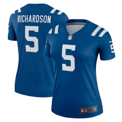 Anthony Richardson Indianapolis Colts Women's Legend Player Performance Top - Royal Tops