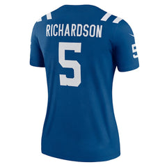 Anthony Richardson Indianapolis Colts Women's Legend Player Performance Top - Royal Tops