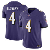 Zay Flowers Baltimore Ravens Vapor F.U.S.E. Limited Jersey - Purple Jerseys