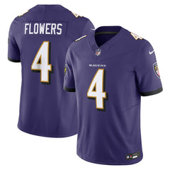 Zay Flowers Baltimore Ravens Vapor F.U.S.E. Limited Jersey - Purple Jerseys