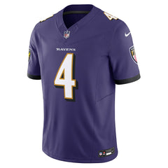 Zay Flowers Baltimore Ravens Vapor F.U.S.E. Limited Jersey - Purple Jerseys