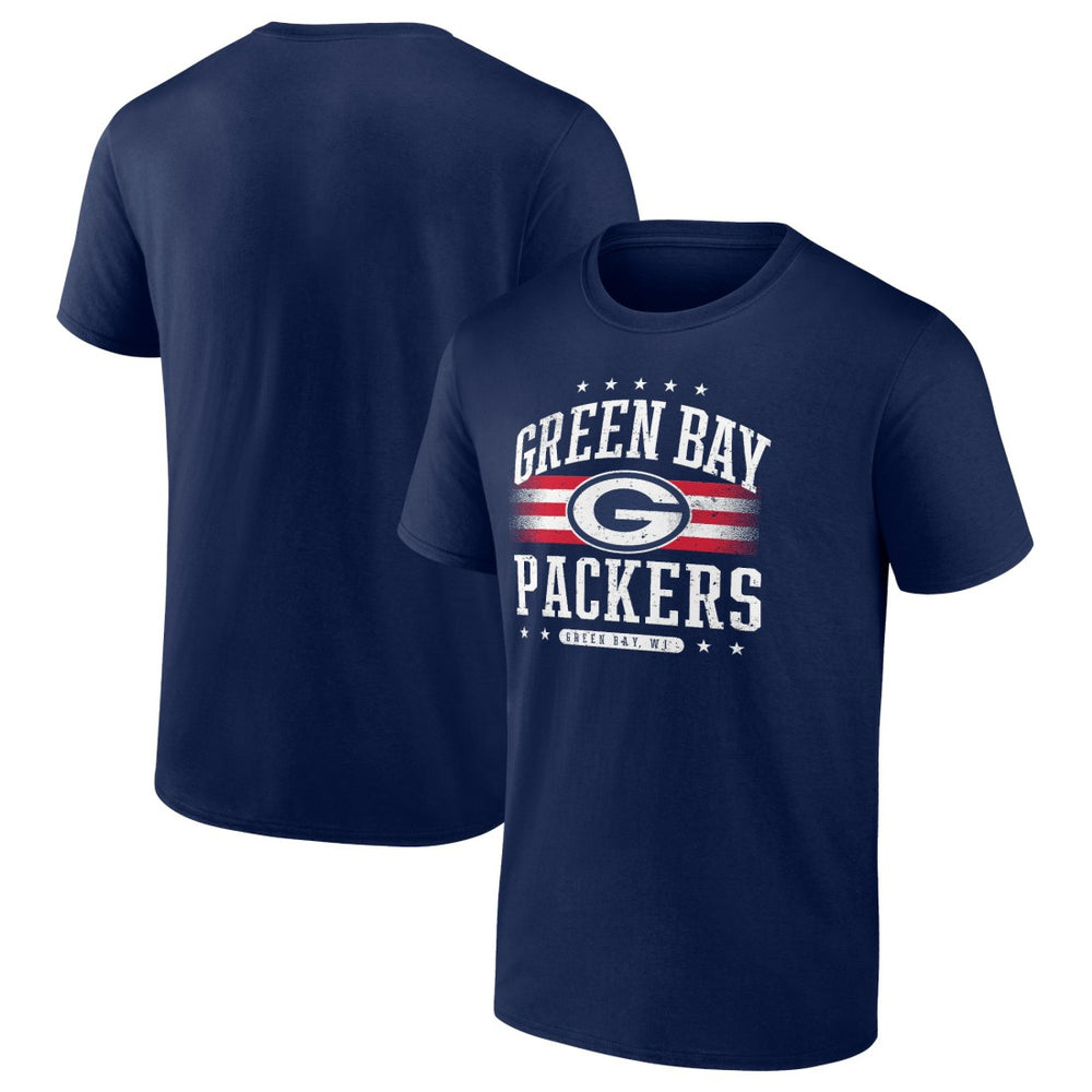 Green Bay Packers Americana T-Shirt - Navy T-shirts