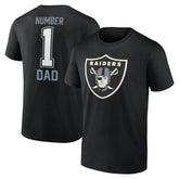 Las Vegas Raiders Father's Day T-Shirt - Black T-shirts