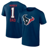 Houston Texans Father's Day T-Shirt - Navy T-shirts
