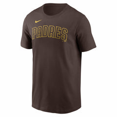 Jackson Merrill San Diego Padres Nike Home Name & Number T-Shirt - Brown T-shirts