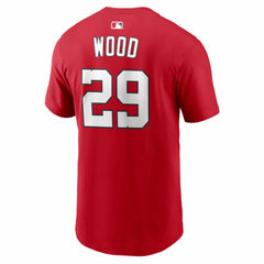 James Wood Washington Nationals Nike Home Name & Number T-Shirt - Red T-shirts