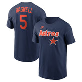 Jeff Bagwell Houston Astros Nike Cooperstown Collection Name & Number T-Shirt - Navy T-shirts