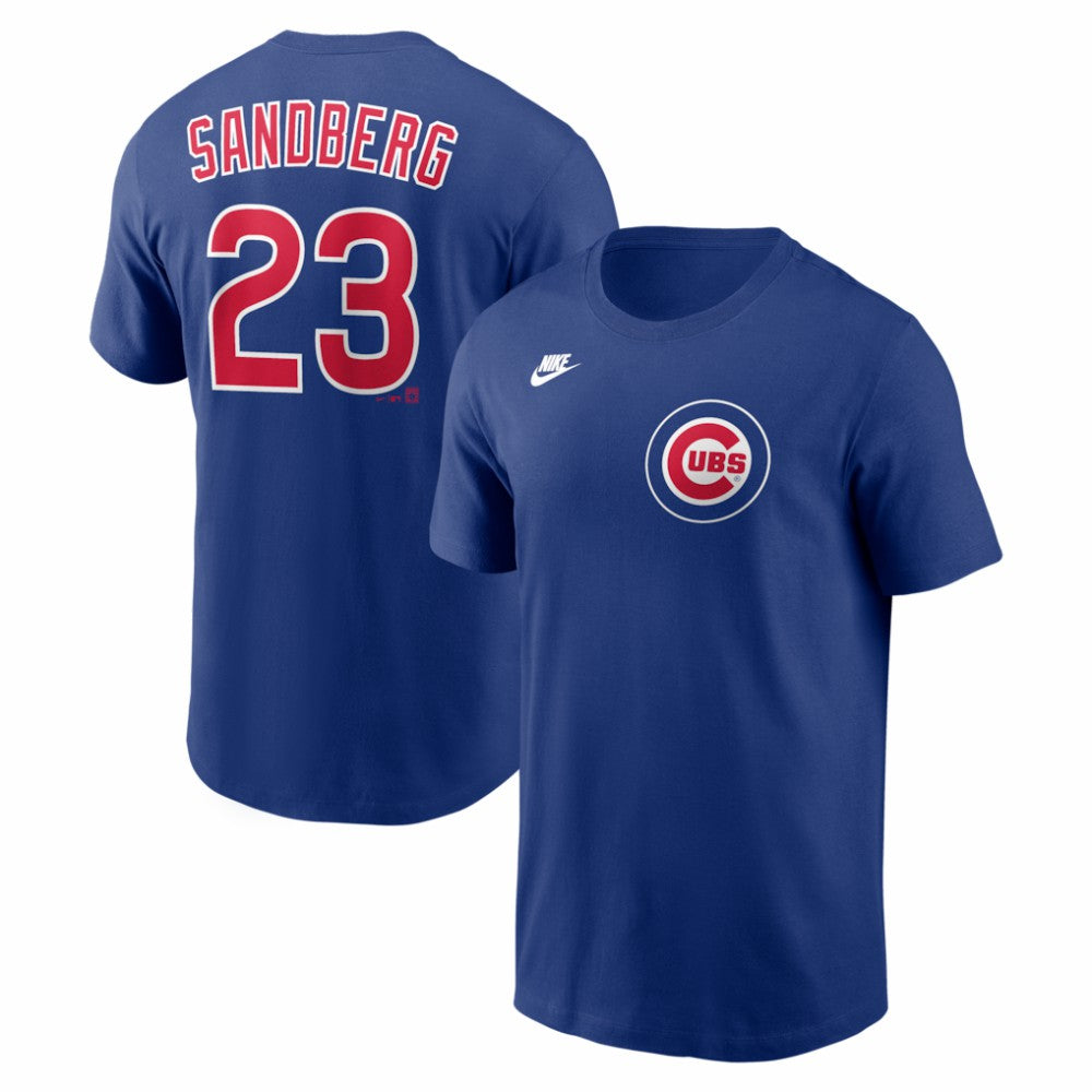 Ryne Sandberg Chicago Cubs Nike Cooperstown Collection Name & Number T-Shirt - Royal T-shirts