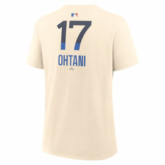 Shohei Ohtani Los Angeles Dodgers Nike Women's City Connect Name & Number T-Shirt - Natural T-shirts