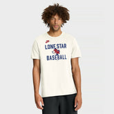 Texas Rangers Nike Cooperstown Collection ‘70s-Inspired T-Shirt - Cream T-shirts