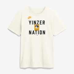 Pittsburgh Pirates Nike Cooperstown Collection ‘70s Inspired T-Shirt - Cream T-shirts