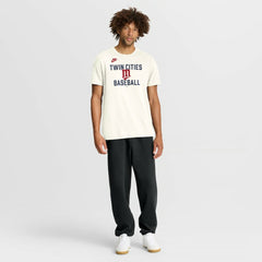 Minnesota Twins Nike Cooperstown Collection ‘70s Inspired T-Shirt - Cream T-shirts
