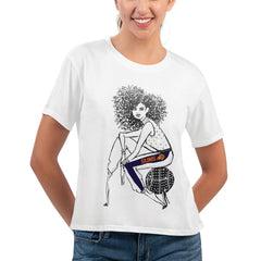 Phoenix Suns G-III 4Her by Carl Banks Women's Play the Ball Cropped T-Shirt White outlet