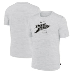 Tampa Bay Rays Nike Authentic Collection Velocity Performance Practice T-Shirt - Ash T-shirts