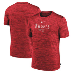 Los Angeles Angels Nike Authentic Collection Velocity Performance Practice T-Shirt - Red T-shirts