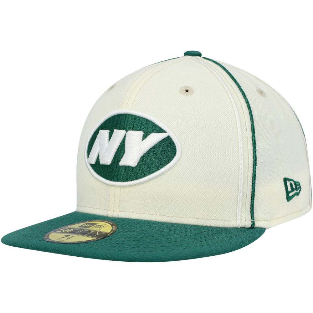 New York Jets New Era Soutache 59FIFTY Fitted Hat - Green Hats